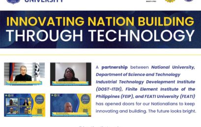 NU’s partnership with DOST-ITDI, FEIP, And FEATI— giving us access to technological innovations which will elevate our students’ learning experience! NU’s partnership with DOST-ITDI, FEIP, And FEATI— giving us access to technological innovations which will elevate our students’ learning experience!