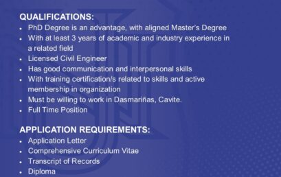 Civil Engineering Faculty Member