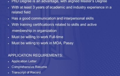 Social Science Faculty Member