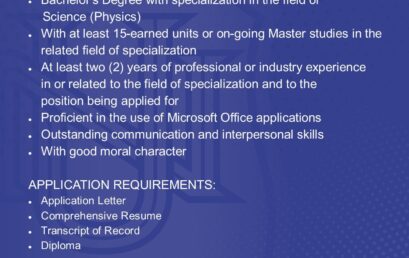 STEM Faculty Member Senior High School