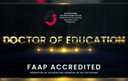 FAAP Accredited – Doctor of Education