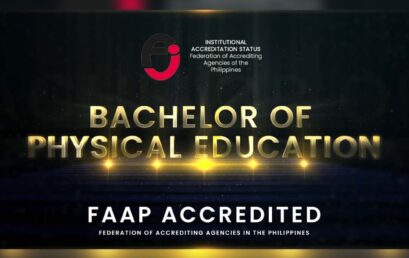 FAAP Accredited – Bachelor of Physical Education FAAP Accredited – Bachelor of Physical Education