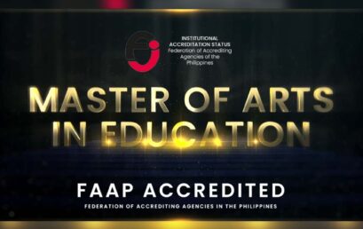 FAAP Accredited – Master of Arts in Education FAAP Accredited – Master of Arts in Education
