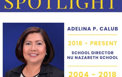 NU Nazareth School Director – Adelina P. Calub