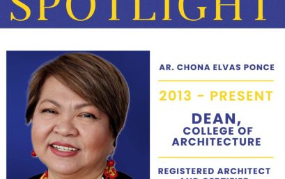 College of Architecture Dean Ar. Chona Elvas Ponce