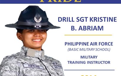 Nationalian Pride – Drill Sgt Kristine B. Abriam