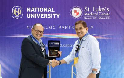 National University and St. Luke’s Medical Center seal partnership