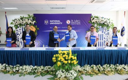 National Unversity Partners with the Country’s Leading Healthcare Provider, St. Luke’s Medical Center