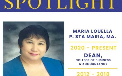 Maria Louella P. Sta Maria, Dean of the College of Business and Accountancy – NU Manila