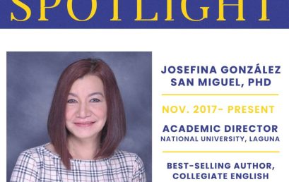 NU Laguna Academic Director – Dr. Josefina González-San Miguel