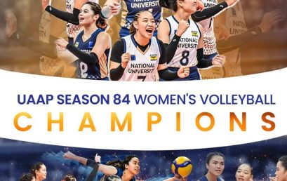 UAAP Season 84 Volleyball Champions