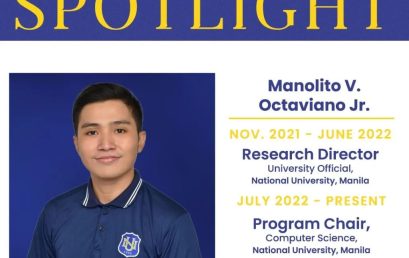 Manolito Octaviano – NU Manila Computer Science Program Chair