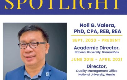 Dr. Noli G. Valera Academic Director of NU Dasmarinas
