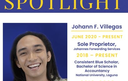 Johann Villegas Nationalian Achiever and the Pride of NU Laguna