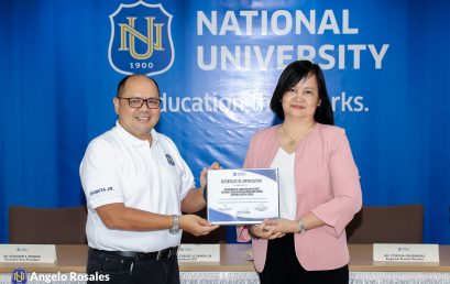 NU President Ermita supports enhanced Faculty-Management Relationship