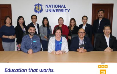 Deakin University pays a courtesy visit to National U