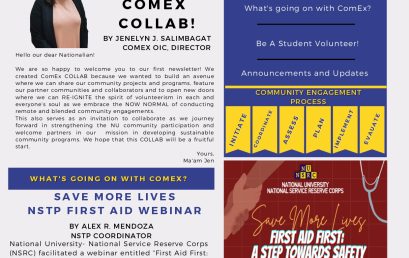 ComEx Collab Newsletter Issue 1 | Volume 1 ComEx Collab Newsletter Issue 1 | Volume 1