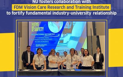 NU MOA signs a Memorandum of Understanding with FDM Vision Care Research and Training Institute