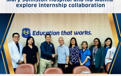 Mary Johnston Hospital and NU Manila explore internship collaboration