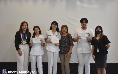 NU CEAS celebrates 2nd Pinning and Candle Lighting Ceremony