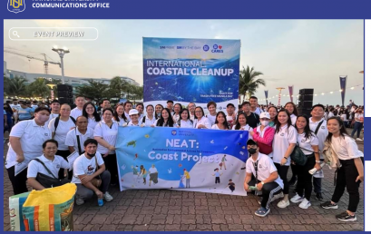 Nationalians join International Coastal Cleanup 2023