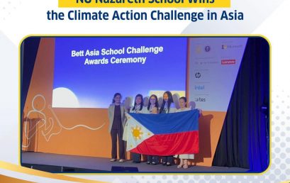 NU Nazareth School Wins the Climate Action Challenge at the BETT ASIA SCHOOL in Bangkok! 