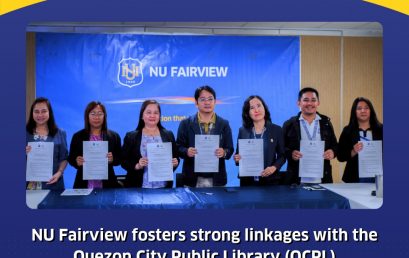 NU Fairview fosters strong linkages with the Quezon City Public Library (QCPL)