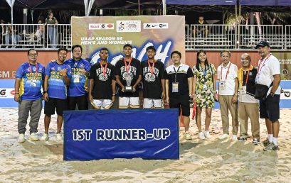 NU Beach Volleyball Teams notch silver medals in UAAP Season 86 NU Beach Volleyball Teams notch silver medals in UAAP Season 86