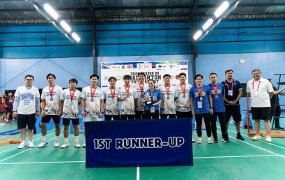 NU Badminton Teams remain podium finishers NU Badminton Teams remain podium finishers