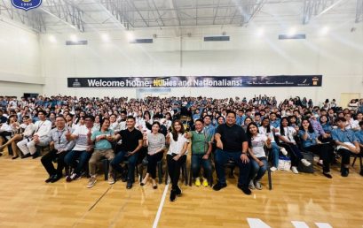 NU Lipa Students received Educational and Financial Assistance from City Mayor of Lipa City, Hon. Mayor Africa