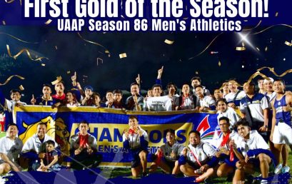 First gold of the season secured!