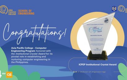 APC Computer Engineering Program Earns ICPEP Institutional Crystal Award