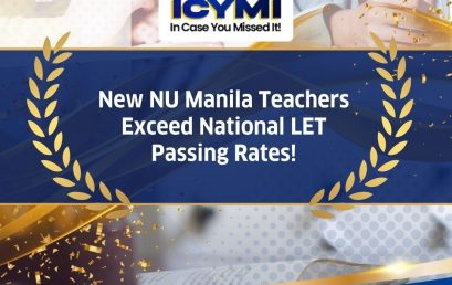 New NU Manila Teachers Exceed National LET Passing Rates!