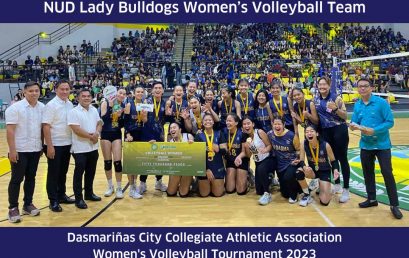 NUD Lady Bulldogs wins the DCCAA Women’s Volleyball Tournament Championship 2023! NUD Lady Bulldogs wins the DCCAA Women’s Volleyball Tournament Championship 2023!