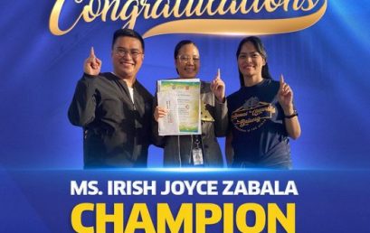 Ms. Irish Joyce Zabala Champion the NorthPhil Quiz Bee Challenge Ms. Irish Joyce Zabala Champion the NorthPhil Quiz Bee Challenge