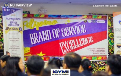 NU Fairview STHM conducts seminar with Department of Tourism about Filipino Brand of Service Excellence