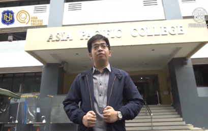 SM Foundation Scholarship Empowering APC Alumnus Rey Buyco to Achieve His Dreams