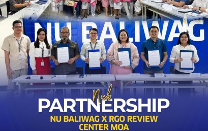 NU Baliwag Signs a Memorandum of Agreement with RGO Review Center: A Game-Changing Alliance for Psychology Department
