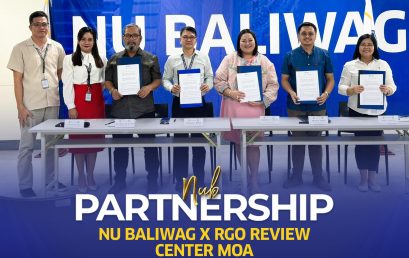 NU BALIWAG Partners with RGO Review Center: Elevating Education for Psychometricians