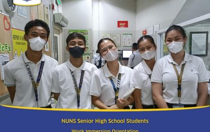 NUNS Senior High School students dove into their Work Immersion Orientation at Savemore Mezza Residences, SM San Lazaro, and Savemore SMDC Sun Residences NUNS Senior High School students dove into their Work Immersion Orientation at Savemore Mezza Residences, SM San Lazaro, and Savemore SMDC Sun Residences