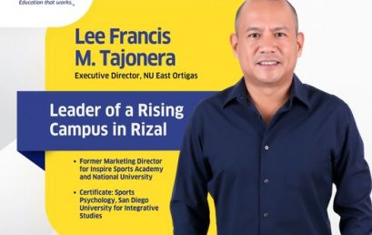 Leading with Vision: Meet Lee Francis M. Tajonera, the driving force behind NU East Ortigas