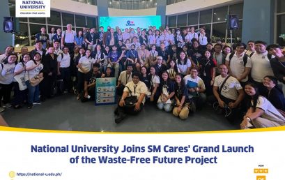 National University Joins SM Cares’ Grand Launch
