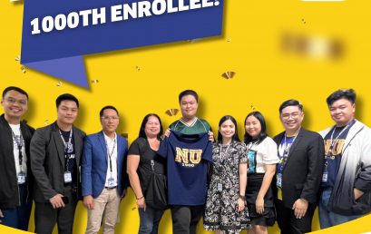 Cheers to NU Clark’s 1000th Enrollee for the A.Y 2024 – 2025