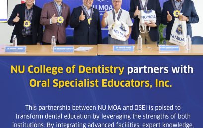 NU MOA and OSEI Forge Partnership to Elevate Professional Dentistry Education