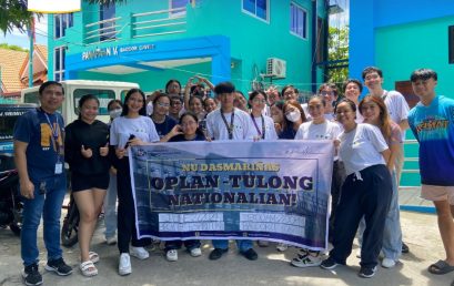 NU Dasmariñas Community Rises to Support Fire Victims