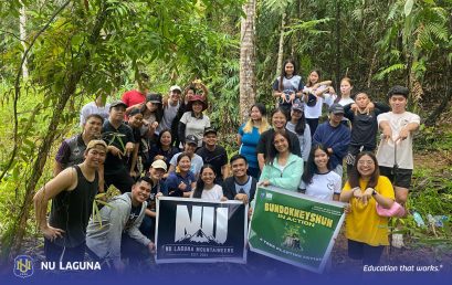 NU Laguna Mountaineers and Volunteers Plant 400+ Molave Trees in Cavinti