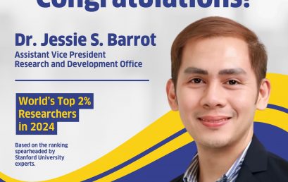 Dr. Jessie S. Barrot as one of the World’s Top 2 Researchers in 2024