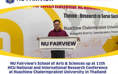 Mr. Fortaleza Presents Research on Student Mobility at HCU Conference in Thailand