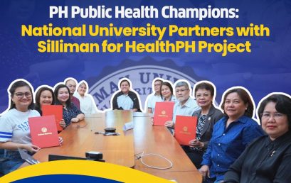PH Public Health Champions: National Univesristy Partners withSilliman for Health PH Project