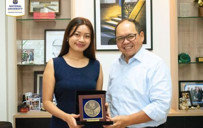 August 2024 Psychometricians Licensure Examination Top 7, Abegail Malacas Courtesy Visit